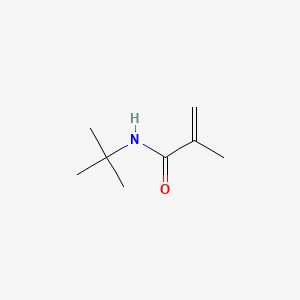 molecular formula C8H15NO B1266043 N-叔丁基甲基丙烯酰胺 CAS No. 6554-73-0