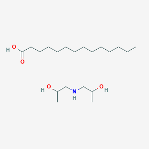 Bis(2-hydroxypropyl)ammonium myristate