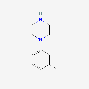 molecular formula C11H16N2 B1266048 1-(3-甲基苯基)哌嗪 CAS No. 41186-03-2