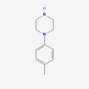molecular formula C11H16N2 B1266050 1-(4-Methylphenyl)piperazine CAS No. 39593-08-3