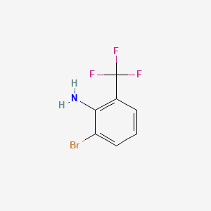 molecular formula C7H5BrF3N B1266074 2-溴-6-(三氟甲基)苯胺 CAS No. 58458-13-2