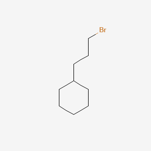 molecular formula C9H17B B1266079 (3-溴丙基)环己烷 CAS No. 34094-21-8