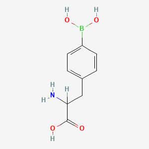 molecular formula C9H12BNO4 B1266083 4-硼基-DL-苯丙氨酸 CAS No. 90580-64-6