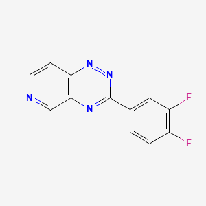 3-(3,4-Difluoro-phenyl)-pyrido(3,4-e)(1,2,4)triazine