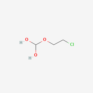 (2-Chloroethoxy)methanediol