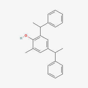 4,6-Bis(1-phenylethyl)-o-cresol