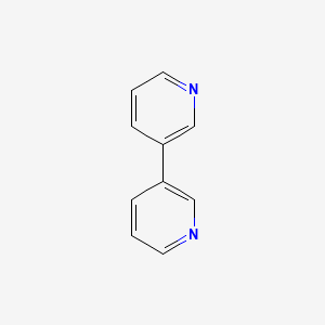 molecular formula C10H8N2 B1266100 3,3'-联吡啶 CAS No. 581-46-4
