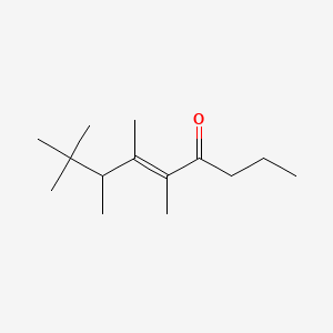 5,6,7,8,8-Pentamethylnon-5-en-4-one