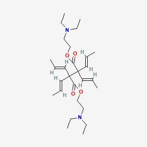 Bis(2-(diethylamino)ethyl) tetrapropenylsuccinate