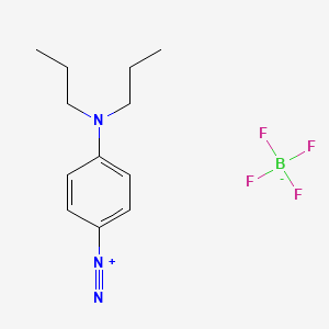 4-(Dipropylamino)benzenediazonium tetrafluoroborate