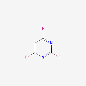 B1266109 2,4,6-Trifluoropyrimidine CAS No. 696-82-2