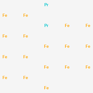 molecular formula Fe17Pr2 B12661181 Einecs 235-348-4 CAS No. 12183-14-1