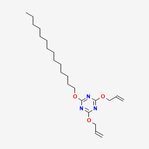 2,4-Di(allyloxy)-6-(tetradecyloxy)-1,3,5-triazine