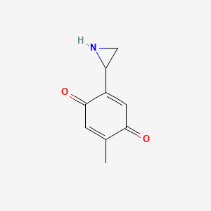 2-Aziridinyl-5-methyl-1,4-benzoquinone