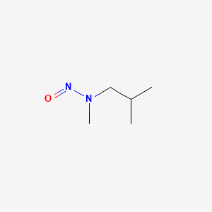 molecular formula C5H12N2O B1266137 1-丙胺，N,2-二甲基-N-亚硝基- CAS No. 34419-76-6