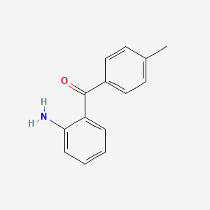 molecular formula C14H13NO B1266141 2-氨基-4'-甲基苯甲酮 CAS No. 36192-63-9