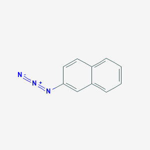 molecular formula C10H7N3 B1266145 2-叠氮萘 CAS No. 20937-86-4