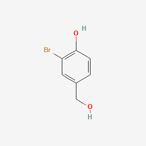 B1266160 2-Bromo-4-(hydroxymethyl)phenol CAS No. 29922-56-3