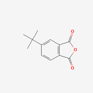 molecular formula C12H12O3 B1266167 4-叔丁基邻苯二甲酐 CAS No. 32703-79-0