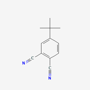 molecular formula C12H12N2 B1266168 4-叔丁基邻苯二甲腈 CAS No. 32703-80-3