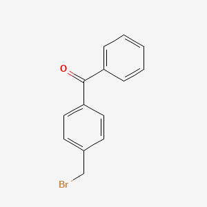 molecular formula C14H11BrO B1266169 4-(Bromomethyl)benzophenone CAS No. 32752-54-8