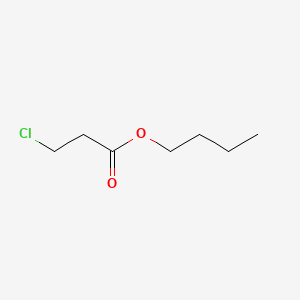 molecular formula C7H13ClO2 B1266179 3-氯丙酸丁酯 CAS No. 27387-79-7