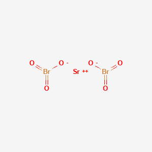 molecular formula Br2O6Sr B12661825 Strontium bromate CAS No. 14519-18-7