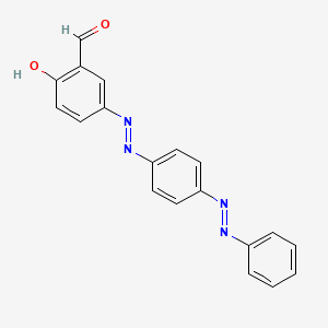 5-[[4-(Phenylazo)phenyl]azo]salicylaldehyde