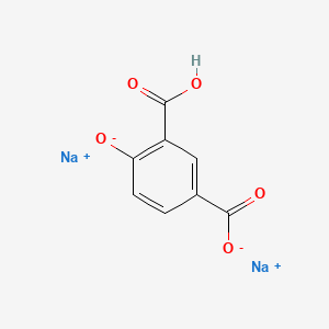 molecular formula C8H4Na2O5 B12661939 Disodium 4-hydroxyisophthalate CAS No. 53566-35-1