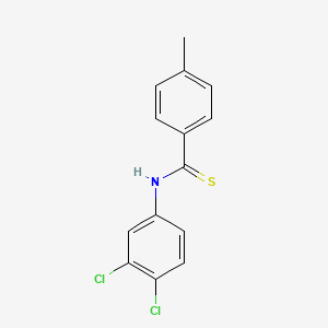 Benzenecarbothioamide, N-(3,4-dichlorophenyl)-4-methyl-