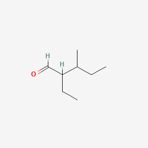 2-Ethyl-3-methylvaleraldehyde