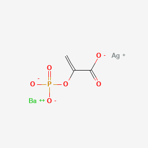 Barium silver 2-(phosphonatooxy)acrylate