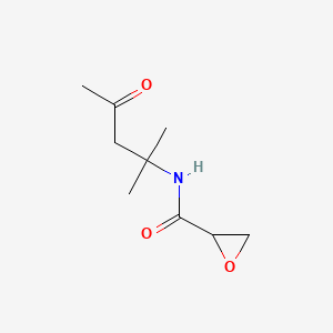 N-(1,1-Dimethyl-3-oxobutyl)oxirane-2-carboxamide