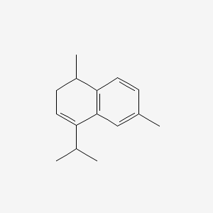 molecular formula C15H20 B12662031 (S)-gamma-Calacorene CAS No. 38599-17-6