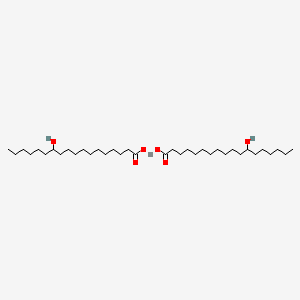 cadmium(2+);12-hydroxyoctadecanoate