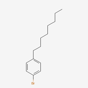 molecular formula C14H21B B1266205 1-Bromo-4-octylbenzene CAS No. 51554-93-9
