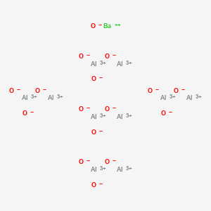 Decaaluminium barium hexadecaoxide
