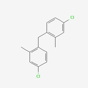 molecular formula C15H14Cl2 B12662089 2,2'-Methylenebis(5-chlorotoluene) CAS No. 84604-91-1