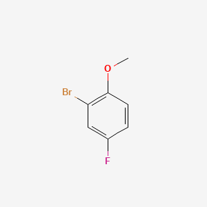 B1266214 2-Bromo-4-fluoroanisole CAS No. 452-08-4