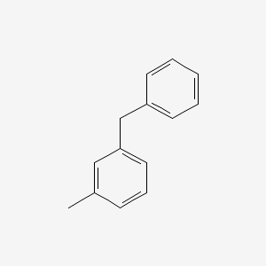 molecular formula C14H14 B1266216 1-Benzyl-3-methylbenzene CAS No. 620-47-3
