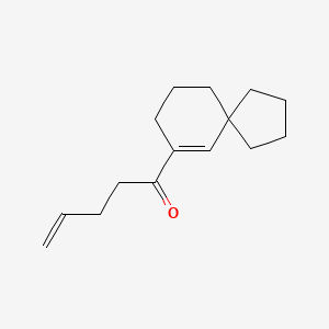 4-Penten-1-one, 1-spiro[4.5]dec-6-en-7-yl-