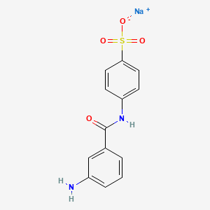 Sodium N-(3-aminobenzoyl)sulphanilate