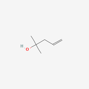 molecular formula C6H12O B1266220 2-Methyl-4-penten-2-ol CAS No. 624-97-5