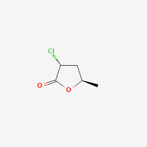 trans-3-Chlorodihydro-5-methylfuran-2(3H)-one