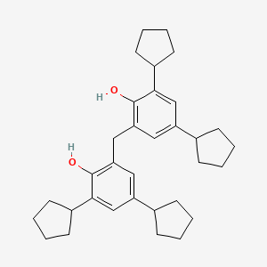 2,2'-Methylenebis[4,6-dicyclopentylphenol]