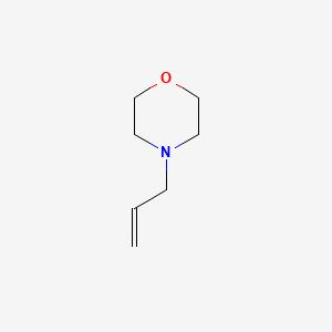 molecular formula C7H13NO B1266223 4-Allylmorpholine CAS No. 696-57-1