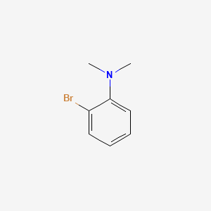 molecular formula C8H10BrN B1266224 2-Bromo-N,N-dimethylaniline CAS No. 698-00-0