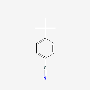 molecular formula C11H13N B1266226 4-tert-Butylbenzonitrile CAS No. 4210-32-6