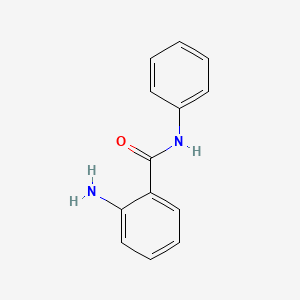 molecular formula C13H12N2O B1266236 2-氨基苯甲酰苯胺 CAS No. 4424-17-3