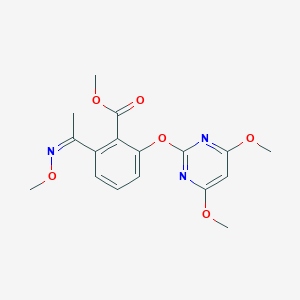 molecular formula C17H19N3O6 B126624 嘧啶芽酸甲酯 CAS No. 147411-70-9